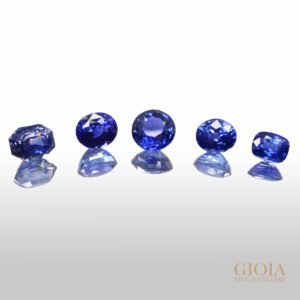 Rare unheated Blue Sapphire | Custom made wedding engagement ring with sapphire | Local Singapore Customised Jeweller