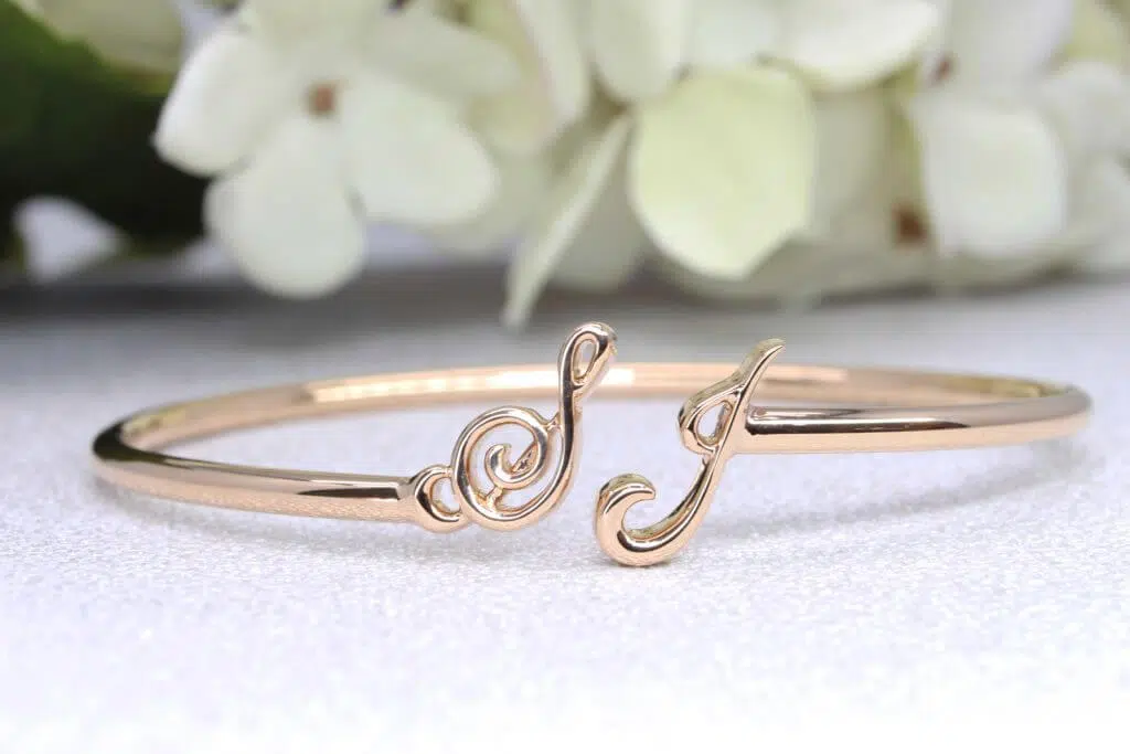 Si Dian Jin - Bangle Wedding Jewellery Customised Si Dian Jin 四点金 Gold, Custom made gold Bangle in Rose gold, White gold and Natural white gold, Customised you Wedding Jewellery Si Dian Jin with GIOIA Fine Jewellery - Wedding Jewellery Local Singapore