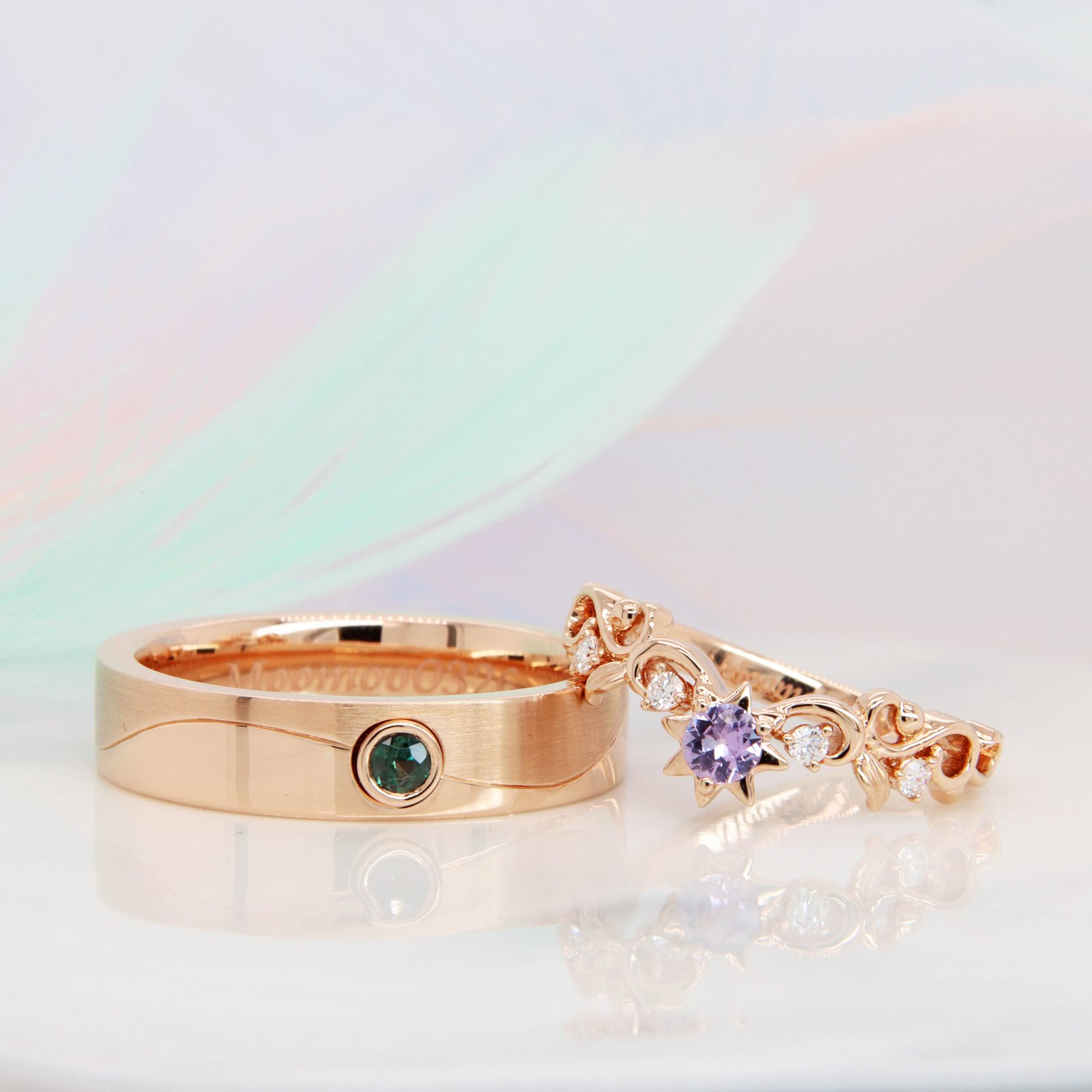 Unique Wedding Bands Singapore | Bespoke Wedding Rings