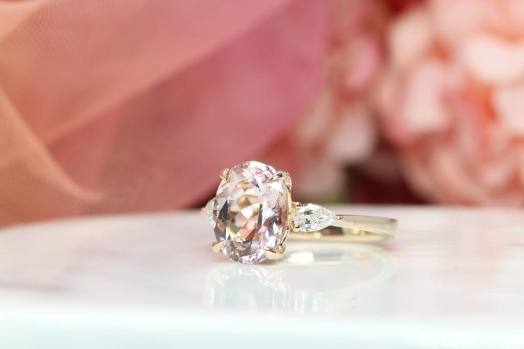 morganite ring