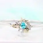 Rare Gemstone Brazil Paraiba Tourmaline Bangle jewellery