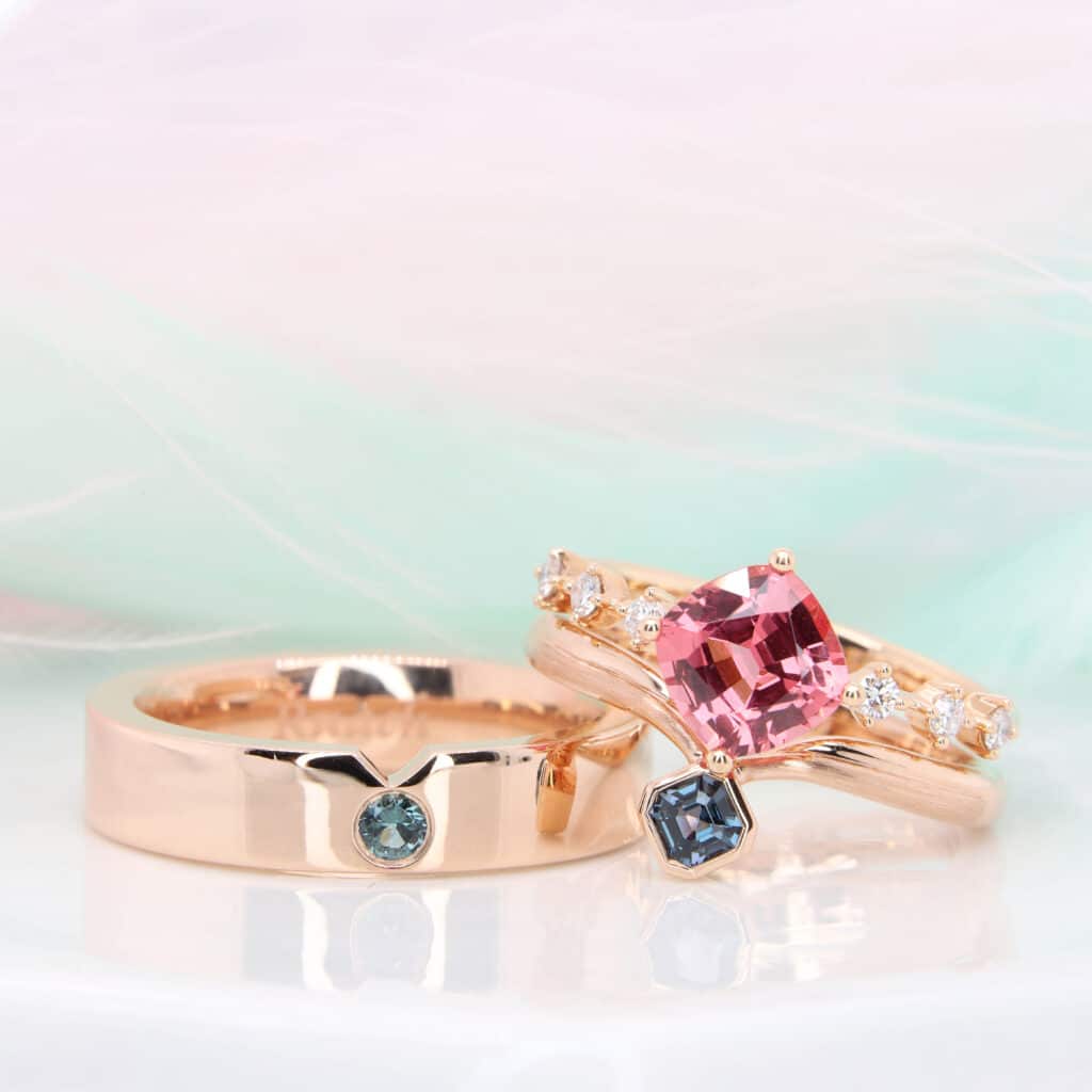 Unique Wedding Bands Stackable Wedding Rings Jewellery