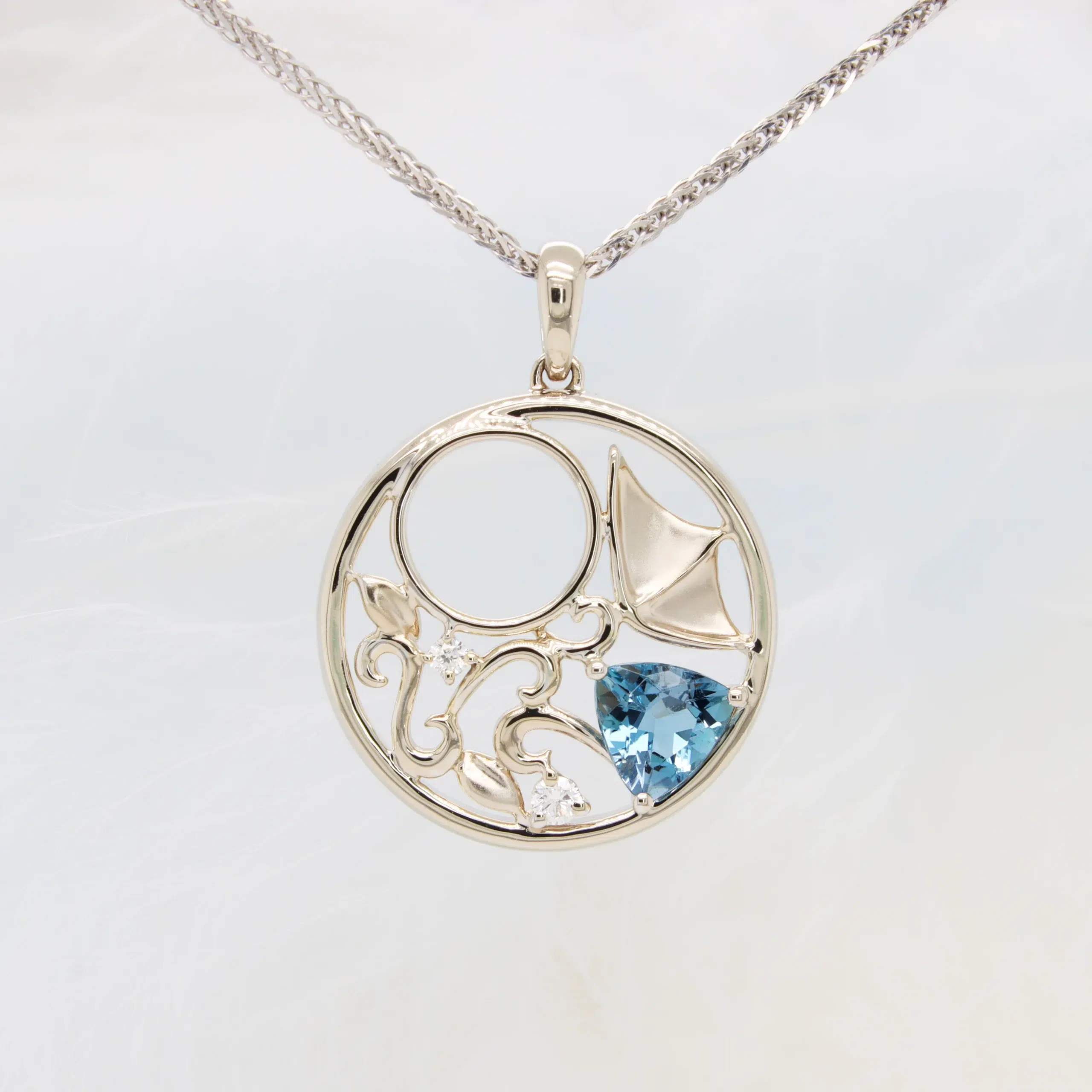 Personalised Pendant Jewellery with Zodiac and birthstone