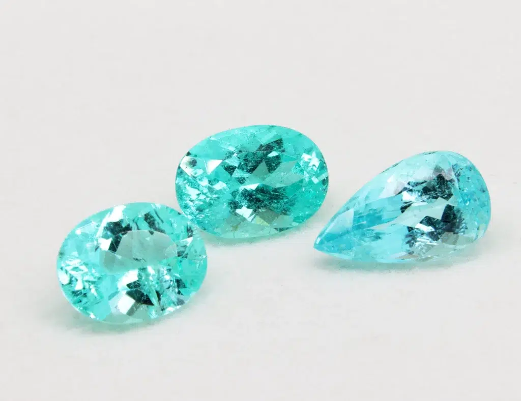 Paraiba Tourmaline Gemstone - Rare Gemstone Custom Engagement Ring for Proposal. Mozambique to Brazil Paraiba Tourmaline Fine Jewellery with Bespoke Jewellery at GIOIA Fine Jewellery