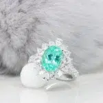 Paraiba Tourmaline Fancy Diamond High Jewellery - Exceptional Neon Vivid Paraiba Tourmaline Gemstone Jewellery