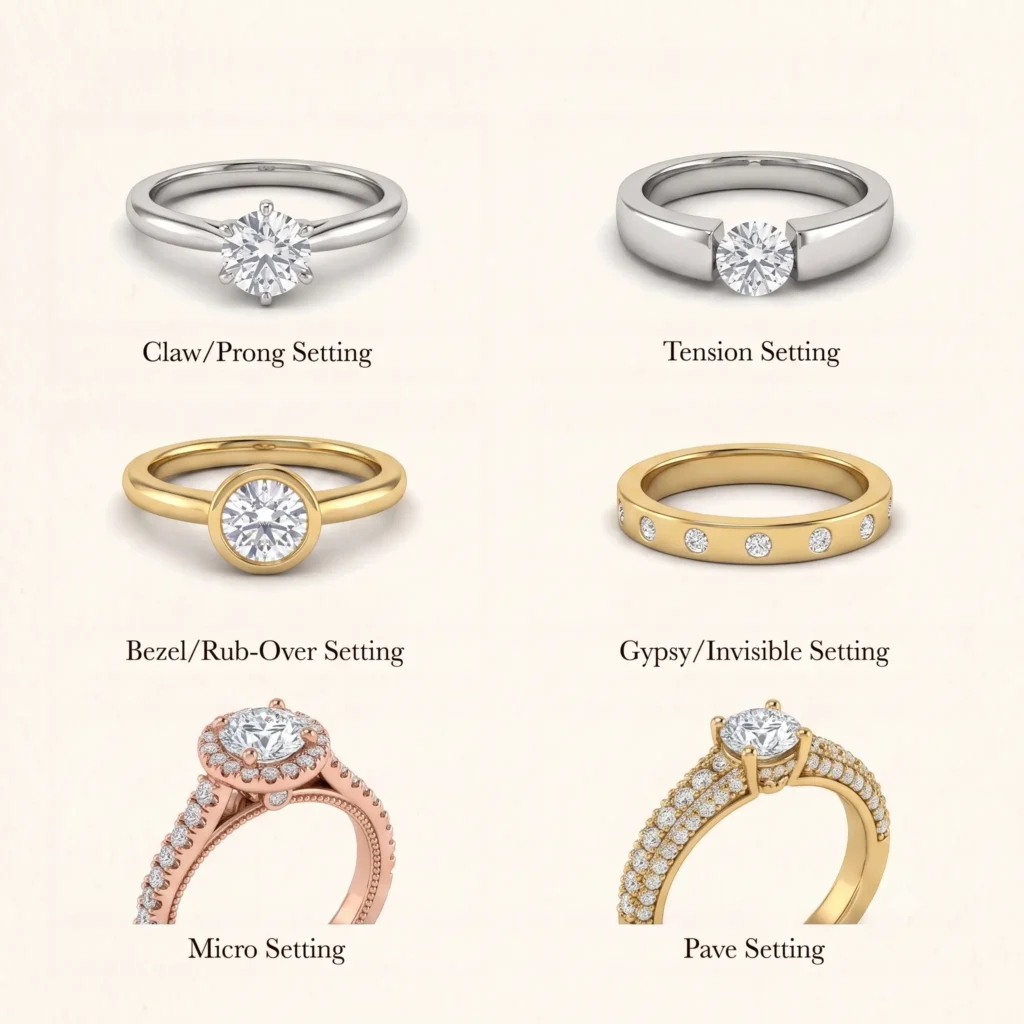 Customised Ring Setting Design at GIOIA Fine Jewellery