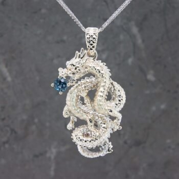Traditional Chinese Dragon personalised pendant jewellery