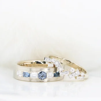 Personalised unique Wedding Ring with Marvel character inspiration design