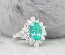 Paraiba Tourmaline Fancy Diamond High Jewelry Paraiba Tourmaline Fancy Diamond High Jewelry - Bespoke Jewellery GIOIA Fine Jewellery